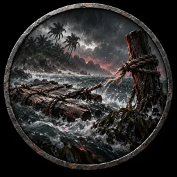 Une nuit sous la laisse de haute mer